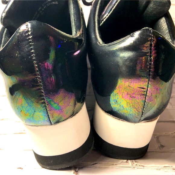 Jeffrey Campbell Shoes - Jeffrey Campbell Oil Slick Platform Sneakers